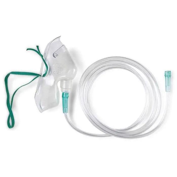 Oxygen Mask, Adult with 7 foot Tubing