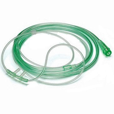 Nasal Cannula High Flow Non-Flared Tip, 7 foot Tubing, Adult by Salter Labs