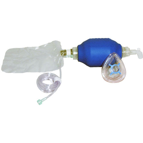 Adult Resuscitation Bag, BVM Mask & Manual Pump Bag For Emergency Resuscitation
