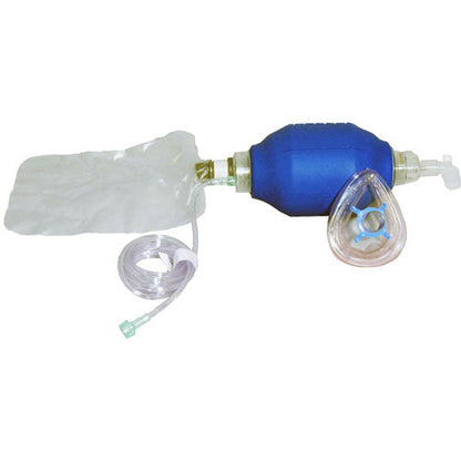 Adult Resuscitation Bag, BVM Mask & Manual Pump Bag For Emergency Resuscitation