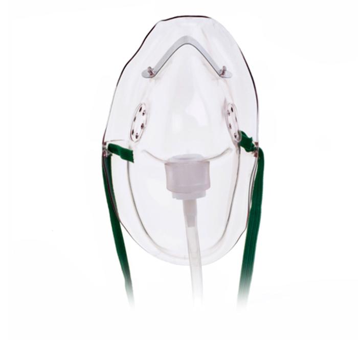 Adult Oxygen Mask with 7 Foot tubing Elongated