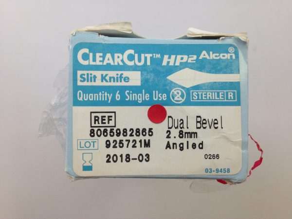 ALCON ClearCut HP2 Slit Knife (6/Box) (X)