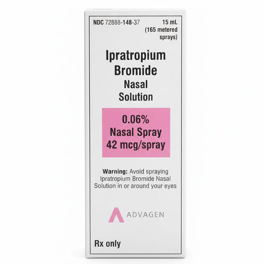 Ipratropium Bromide Nasal Spray 0.06% Nasal Solution 15 mL (165 Metered Sprays)