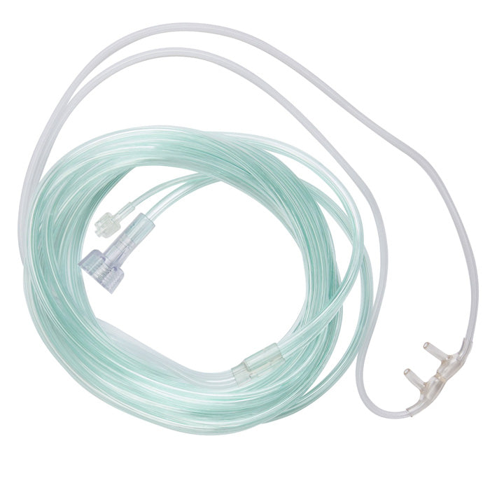 Nasal Cannula ETCO2 Sampling Simultaneous O2 CO2 & O2 Lines, 3 Channel Safety Tubing 10 Length