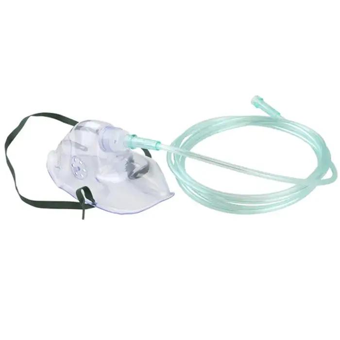 Oxygen Mask, Adult Elongated with 7 foot Tubing