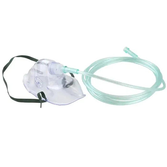 Oxygen Mask, Adult Elongated with 7 foot Tubing