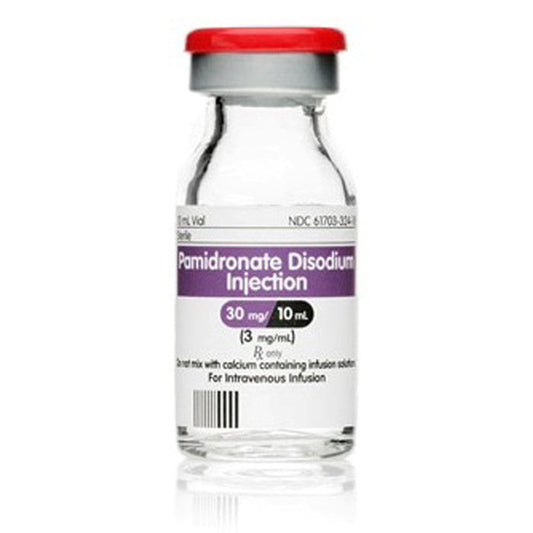 Pamidronate Disodium Injection 3 mg/mL Single Dose Vial 10 mL