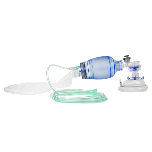 Resuscitation Bag, Pediatric with CPR Mask 2500 cc Manual Pump Bag