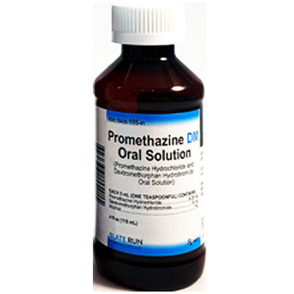 Promethazine DM Oral Solution 6.25 mg-15 mg/5 mL by Slate Run 437 mL (Rx)