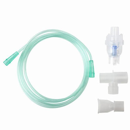 Nebulizer Mouthpiece with Tee Adapter and 7 Foot Tubing