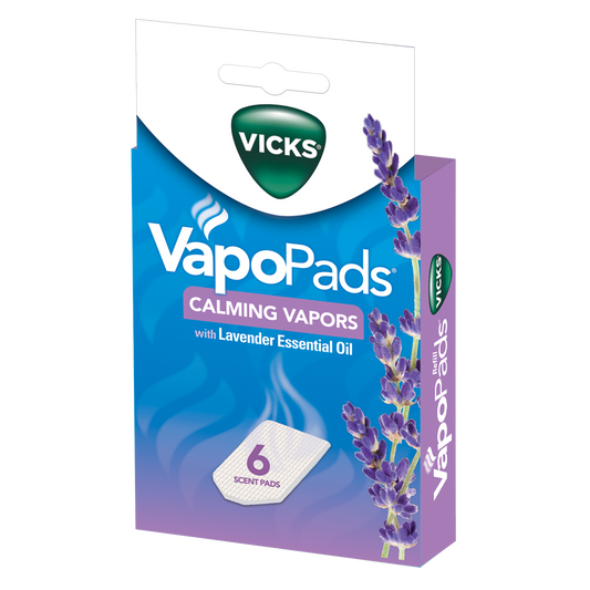 Vicks Calming Menthol and Lavender VapoPads (VSP30) 6 Pack