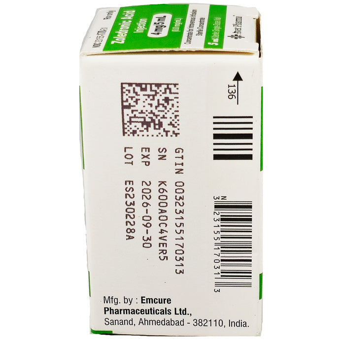 Zoledronic Acid Injection 4 mg/ 5 mL (0.8 mg/mL) Single-Dose Viial 5 mL (RX)