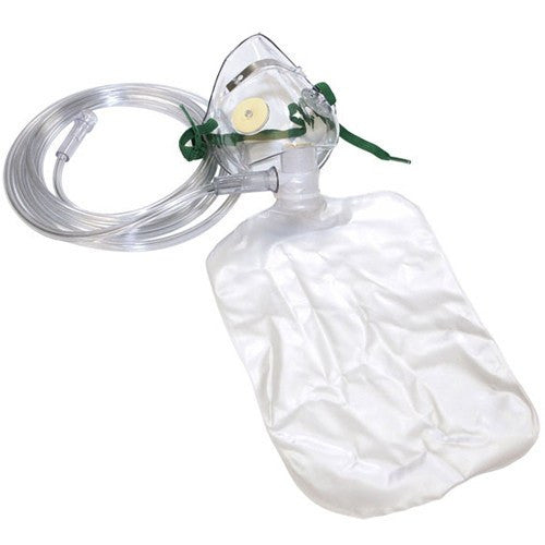 Salter Labs Non-Rebreather Adult Oxygen Mask with 7 foot tubing