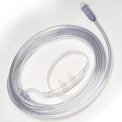 Salter Labs Adult Nasal Cannula with Curved Prongs & 7 foot tubing