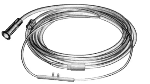 Nasal Cannula Low Flow Delivery McKesson Pediatric Curved Prong / NonFlared Tip