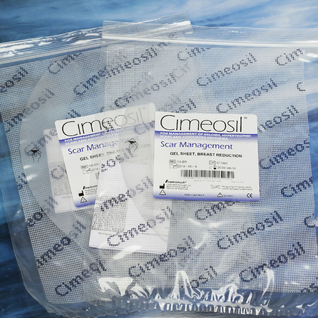 Cimeosil® Breast Reduction Scar Management Gel Sheets (Sold in Pairs)