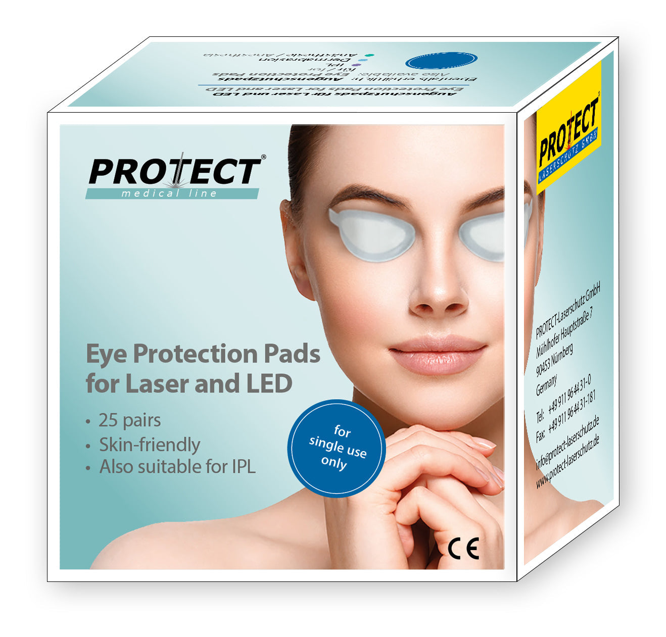 Protect Laserschutz Laser Protective Eyeshields - Box of 25