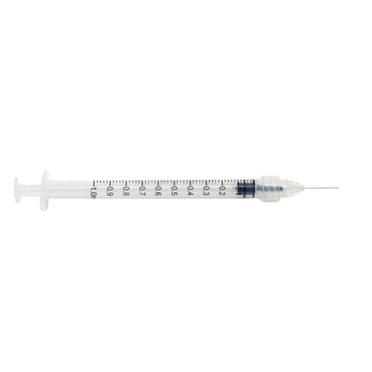 Precise Medical Supplies 1ml Low Dead Space Luer Lock Syringe