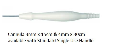 Aesthetic Group (Inex) 4 Hole - Single Use Liposuction Cannula with handle