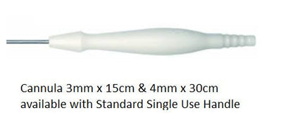 Aesthetic Group (Inex) 4 Hole - Single Use Liposuction Cannula with handle