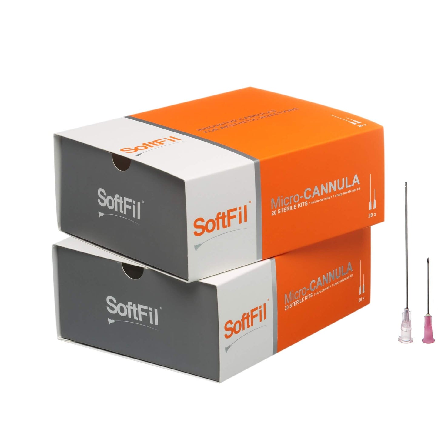 SoftFil Classic Blunt Dermal Filling Micro Cannula - Box of 20