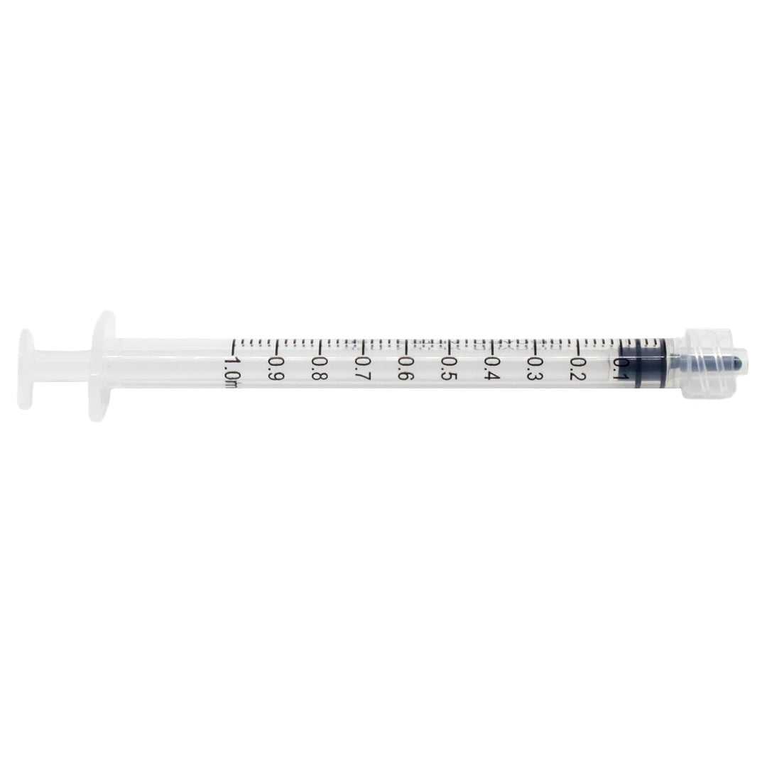 Precise Medical Supplies 1ml Low Dead Space Luer Lock Syringe